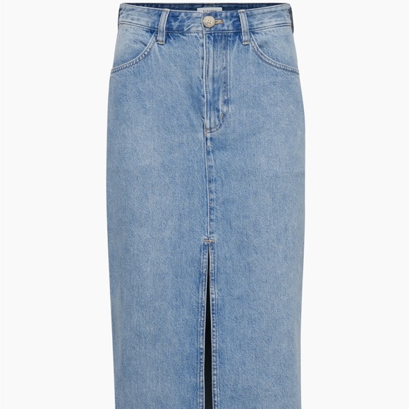 NWT - Babaton Prosper Jean Skirt - Picture 6 of 8